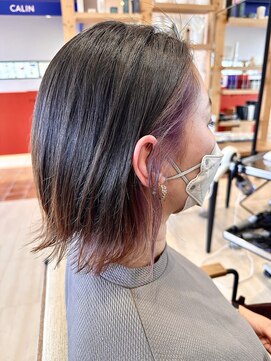 ヘア スパ ビューティー エールフォルム(HAIR SPA BEAUTY YELLFORME) インナーカラー★ピンクラベンダー