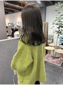 まろやかブラウン/くすみオリーブ/透明感/うるツヤ/髪質改善