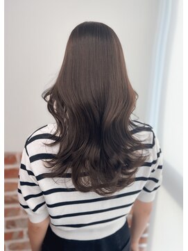 エニー 栄(Any) 韓国風くびれヘア×ヌーディーグレージュ