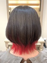 アルターリール(aL ter Rire)&nbsp;切りっぱなしボブ/エアリーロング/ピンクブラウン/鎌取/中村郁未