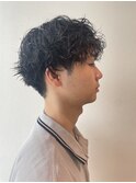 マッシュパーマ