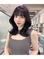 リリー(Lilley) 【lilley 稲永麻衣】レイヤーカット+ダブルカラー+韓国ヘア