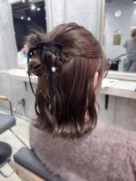 レイドバック(LAID BACK)&nbsp;カチモリハーフアップ