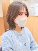 大人可愛い30代40代50代◎大人ナチュラルマッシュショートボブ