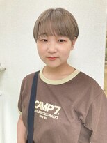 カサネ(casane)&nbsp;ショートマッシュ クリアベージュ