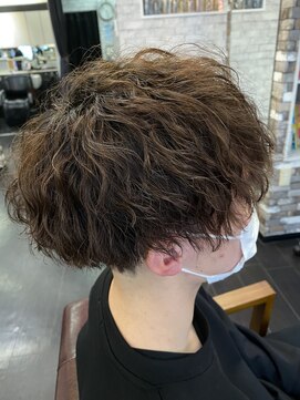 ヘアーメイク ロージー 北18条店(HAIR MAKE ROSY) 緩めツイストスパイラルパーマ波巻きパーマメンズパーマ20代30代