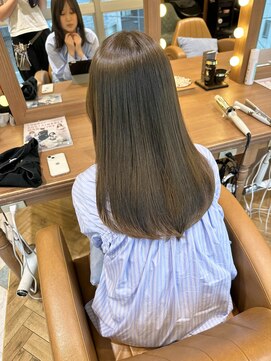 ロンド パルティール 大宮(Lond partir) ウェーブミディアムメルティカラー×レイヤーカット韓国[大宮]