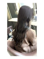 デザインサロンリア(design salon Lia)&nbsp;前髪/アンブレラカラー/こなれミディ/イメチェン/ウェーブパーマ