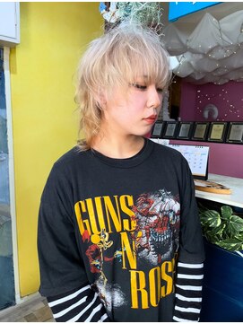 トーク 伊丹本店(TAL'KE) TAL’KE/ブリーチ×ホワイトベージュ_1450