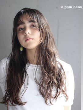 パム 王子(PAM.) 【hana】ナチュラルブラウンロング