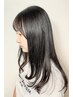 【雨季限定／髪質改善メニュー】カット＋酸性ストレート+髪質に合わせたTR
