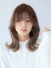 【全日】カット+オーガニックカラー根元+クリスタルトリートメント ￥14130
