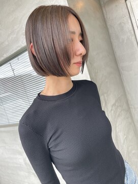ナイーヴヘア(NAiVE HAIR) 【NAiVE HAIR 北原】グレージュ　BOB