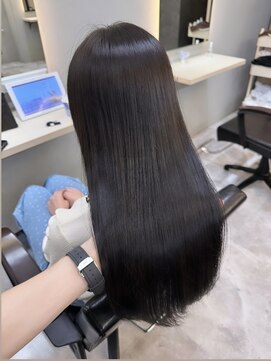 アグ ヘアー スラップ 川崎店(Agu hair Slups) ブルーブラック ダークグレー 川崎