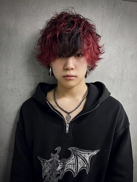 ネハス ナガオカ(nehus.nagaoka) xメンズブリーチ/ホワイトグレージュ/レイヤーカット