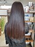 【質感革命】カット＋つるりんちょ。ZERO髪質改善カラー￥18500→￥16500