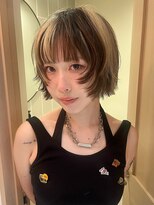 フィルムス 大阪本町(FILMS)&nbsp;くすみベージュ/ボブ/前髪/レイヤー/髪質改善/縮毛矯正/本町