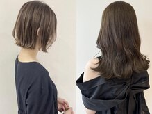 『北林航平』イルミナカラーアディクシーカラーを使ったブリーチ無しでも再現のできる透明感カラー