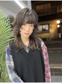 ウルフカット/ミディアムウルフ/顔まわりレイヤー