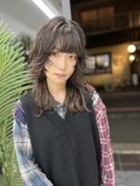 ナナ(NANA)&nbsp;ウルフカット/ミディアムウルフ/顔まわりレイヤー