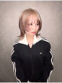 ルーツカラー/ホワイトブロンド「宇都宮/ブリーチ」