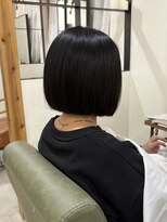 ニコ 四街道(nico)&nbsp;切りっぱなしボブ/あごラインボブ/四街道ニコ