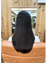 エルムトウキョウ(ELM Tokyo)&nbsp;初めての酸性ストレートで毛先までサラ艶髪に♪