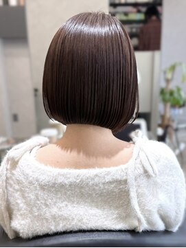 ロイ(Roi) ◎前下がりボブ　髪質改善　縮毛矯正　ココアブラウン