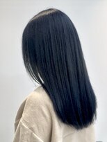 ロテ(LOTE.)&nbsp;着物ヘア/大人ガーリー/ダークアッシュ/似合わせカット/一宮