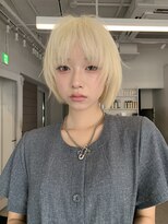 PELE原宿/ブリーチなしダブルカラー/ハイトーン/ケアブリーチ【3月上旬OPEN(予定)】 着物ヘア/大人ガーリー/ダークアッシュ/似合わせカット/原宿