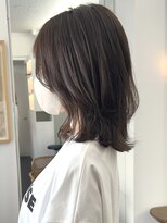 シベルバレー 横浜(sibell)&nbsp;＊ミディアムレイヤーカット顔周りレイヤーウルフハッシュカット