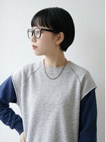 キビト(kibito) メガネ女子眼鏡女子耳かけマッシュショート曙橋若松河田四ツ谷