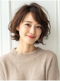 20代30代40代ショートボブパーマ