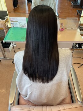 ウェーヴ 浜松小豆餅店(wave) 縮毛矯正×熱ケアトリートメント