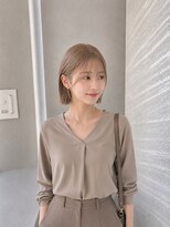 ルクス スマートサロン(Luxs SmartSalon) パツっと顎ラインボブ