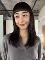 ノラジャーニー(NORA Journey)&nbsp;【蔵人】レイヤーカット顔まわりレイヤー髪質改善ストレート
