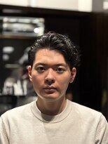 ザ バーバー 虎ノ門ステーションタワー(THE BARBER)&nbsp;海外風かきあげヘアー