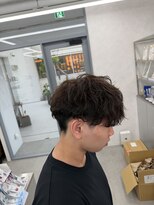 ヌードルバイコア(noodle by CoRe.gn)&nbsp;シャドウパーマ｜大人の色気を引き出す無造作メンズパーマ