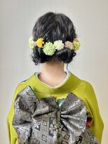 美容室 ルチア ハワイ(Luccica HAWAII)&nbsp;ゆるふわツインおだんご