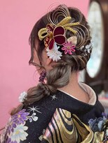 ヘアデザイン アンジェリク(HAIR DESIGN ANGELIQUE)&nbsp;ふわふわ編みおろし