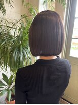 フゥカ 売市店(fuka)&nbsp;【 まとまるボブ】大人可愛いボブヘア×アッシュブラウン　八戸