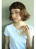 【nanuk】パリジェンヌ見たいな抜け感のある外国人風ボブ◇◇