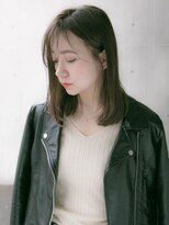 ルティア(Lutia)&nbsp;シースルーバング　ブルージュ　ダブルカラー