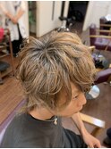 メンズパーマスタイル@30代/40代/50代