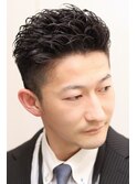 【ヨシザワ人形町】ビジネスツーブロックソフトパーマ