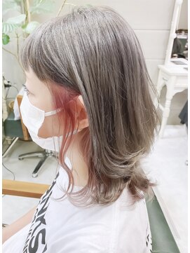 デイズ(days) ボブウルフ/イヤリングカラー/インナーカラー/ボブレイヤー