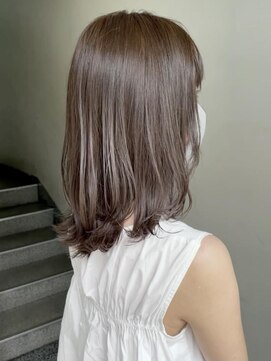 キャンバス バイ ネオリーブ 横浜西口(Canvas by neo.) ゆるふわレイヤー☆透明感シアーベージュブリーチなし