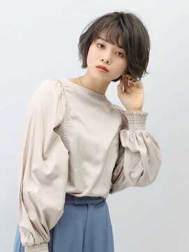 ソシエ アヴェダ さいたま新都心店(SOCIE AVEDA) 透明感/アッシュカラー/外ハネボブ ［さいたま新都心駅]