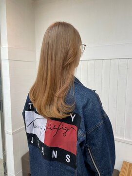 ナンバー アンフィール 渋谷(N° anfeel) 【AKARI】@akari_anwn  愛され透明感ブラウン 渋谷/道玄坂