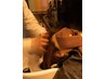 カット+カラーリタッチ+ヘッドスパ＆ケア(根本立ちあがり.艶ハリコシ)